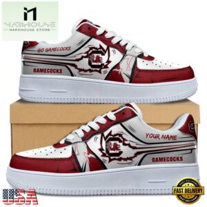 Custom Name South Carolina Gamecocks Air Force 1 Shoes