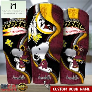 Custom Name Washington Redskins NFLSport Team Tumbler