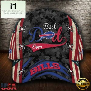 Custom NFL Buffalo Bills Best Dad Ever All Over Print 3D Classic Cap