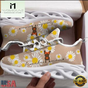 Cute Frenchie Mom, Daisy Flowers Max Soul Shoes For Men Women Dog Shoes Running