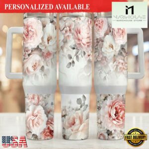 Cute Valentine 40Oz Tumbler Wrap 40Oz Quencher Tumbler - 40oz Tumbler with Handle