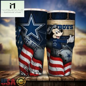 Dallas Cowboys NFL Mickey Mouse Disney Tumbler