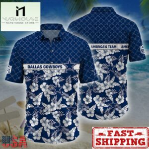 Dallas Cowboys NFL Palm Leaves Hawaiian Shirt