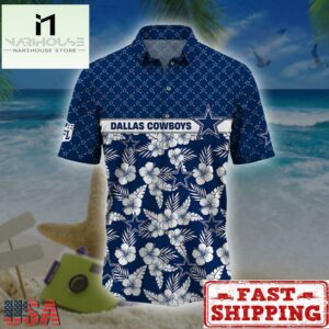 Dallas Cowboys NFL Palm Leaves Hawaiian Shirt