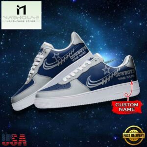 Dallas Cowboys NFL Personalized Air Force Sneaker