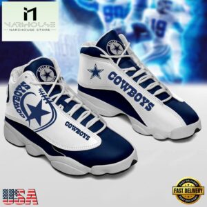 Dallas Cowboys NFL Ver 3 Air Jordan 13 Sneaker - Gift For Fans