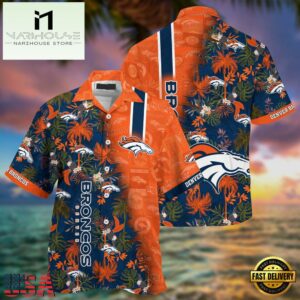 Denver Broncos NFL Football Summer Hawaiian Shirt