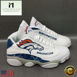 Denver Broncos NFL Ver 5 Air Jordan 13 Sneaker - Gift For Fans