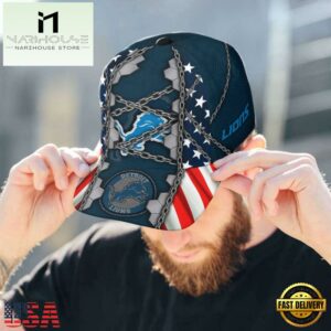 Detroit Lions NFL Team Baseball Cap