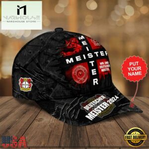 Deutscher Meister 2025 Bayer Leverkusen Personalized Classic Cap