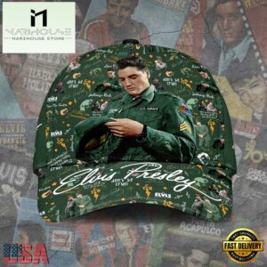 Elvis Presley King of Rock and Roll, Elvis Presley US Army,Elvis Presley Classic Cap