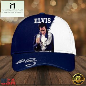Elvis Presley King of Rock and Roll, Navy Elvis Presley Classic Cap