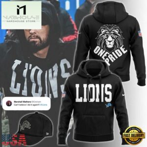 Eminem x Detroit Lions One Pride Hoodie