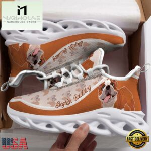 English Bulldog Max Soul Shoes For Men Women Dog Shoes Running