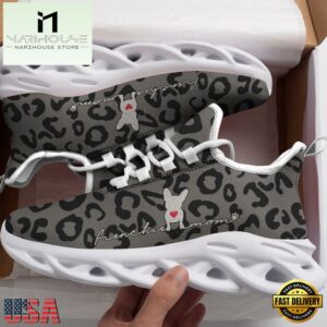Frenchie Mom, Leopard Pattern Max Soul Shoes For Men Women Dog Shoes Running