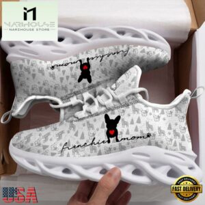 Frenchie Mom Max Soul Shoes For Men Women Dog Shoes Running