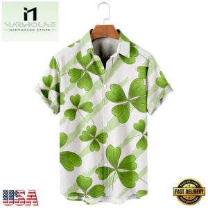 Gold Golden Irish St. Patrick'S Day 3D Hawaiian Shirt