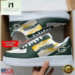 Green Bay Packers NFL Personalized Air Force 1 Shoes