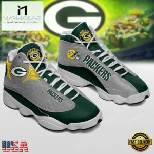 Green Bay Packers NFL Ver 1 Air Jordan 13 Sneaker - Gift For Fans