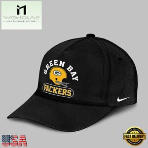 Green Bay Pakers Logo Team 2024 Black Baseball Cap