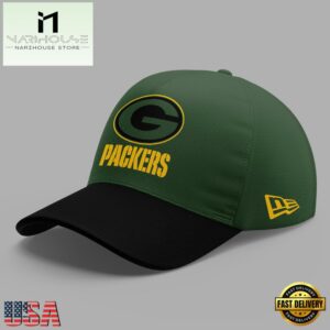 Green Bay Pakers Logo Team 2024 Green Baseball Cap
