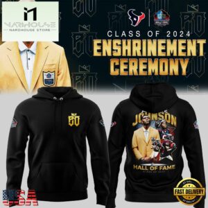 Houston Texans Andre Johnson Hall Of Famer Hoodie