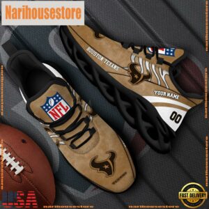 Houston Texans NFL Clunky Shoes For Fans Custom Name And Number
