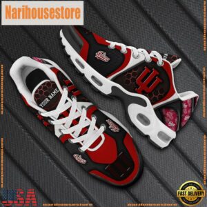 Indiana Hoosiers Tn Shoes Personalized Your Name, Football Team Shoes