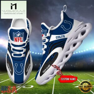 Indianapolis Colts NFL Limited New Design Max Soul Shoes