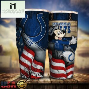 Indianapolis Colts NFL Mickey Mouse Disney Tumbler