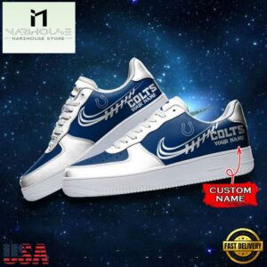 Indianapolis Colts NFL Personalized Air Force Sneaker