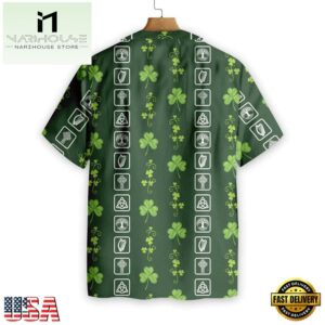 Irish Saint Patrick Day 3D Aloha Hawaii Shirt