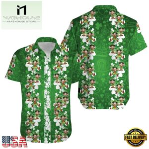 Irish St Patrick'S Day Leprechaun Shamrock Aloha Hawaiian Shirts