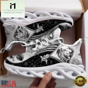 Irish Wolfhound Sketch Max Soul Shoes For Men Women Dog Shoes Running