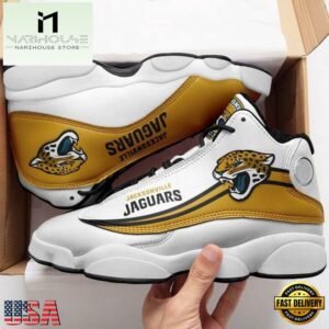 Jacksonville Jaguars NFL Air Jordan 13 Shoes - Gift For Fans