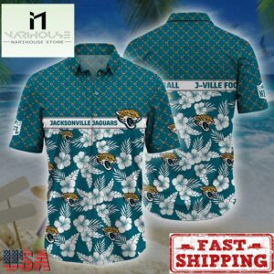 Jacksonville Jaguars NFL Palm Leaves Hawaiian Shirt