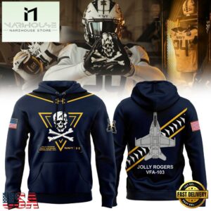 Jolly Rogers VFA 103 Navy Midshipmen Hoodie