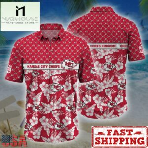 Kansas City Chiefs NFL Palm Leaves Hawaiian Shirt