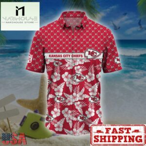 Kansas City Chiefs NFL Palm Leaves Hawaiian Shirt