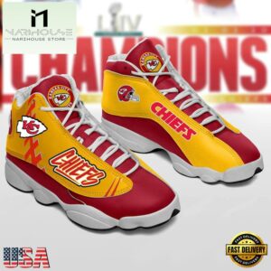 Kansas City Chiefs NFL Ver 2 Air Jordan 13 Sneaker - Gift For Fans