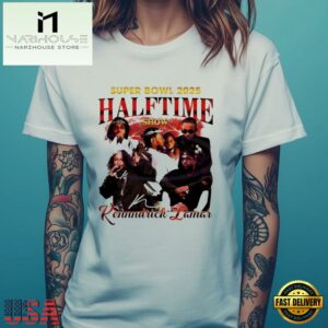 Kendrick Lamar Super Bowl LIX Halftime Show 2025 T Shirt