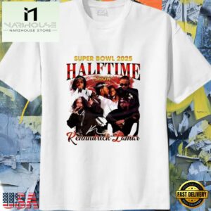 Kendrick Lamar Super Bowl LIX Halftime Show 2025 T Shirt