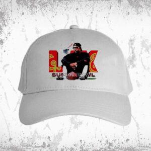 Kendrick Lamar Super Bowl Lix Logo Baseball Cap Snapback Hats