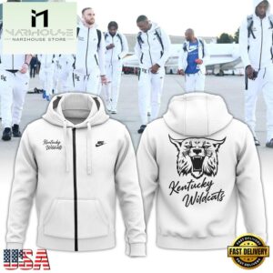 Kentucky Wildcats Mascot 2024 Zip Hoodie