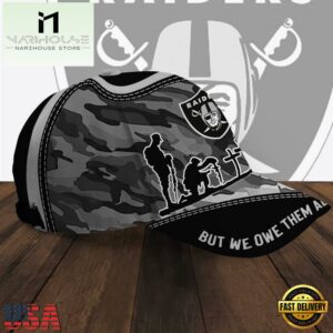 Las Vegas Raiders Memorial Day NFL Team Baseball Cap