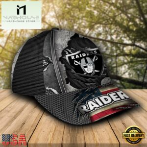Las Vegas Raiders NFL Football Team Logo Baseball Cap