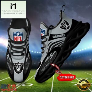 Las Vegas Raiders NFL Limited New Design Max Soul Shoes