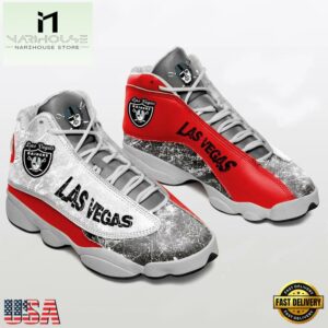 Las Vegas Raiders NFL Ver 3 Air Jordan 13 Sneaker - Gift For Fans