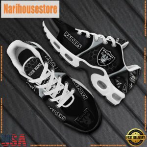 Las Vegas Raiders Tn Shoes Personalized Your Name, Football Team Shoes