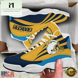 Los Angeles Chargers Football NFL Air Jordan 13 Shoes - Gift For Fans